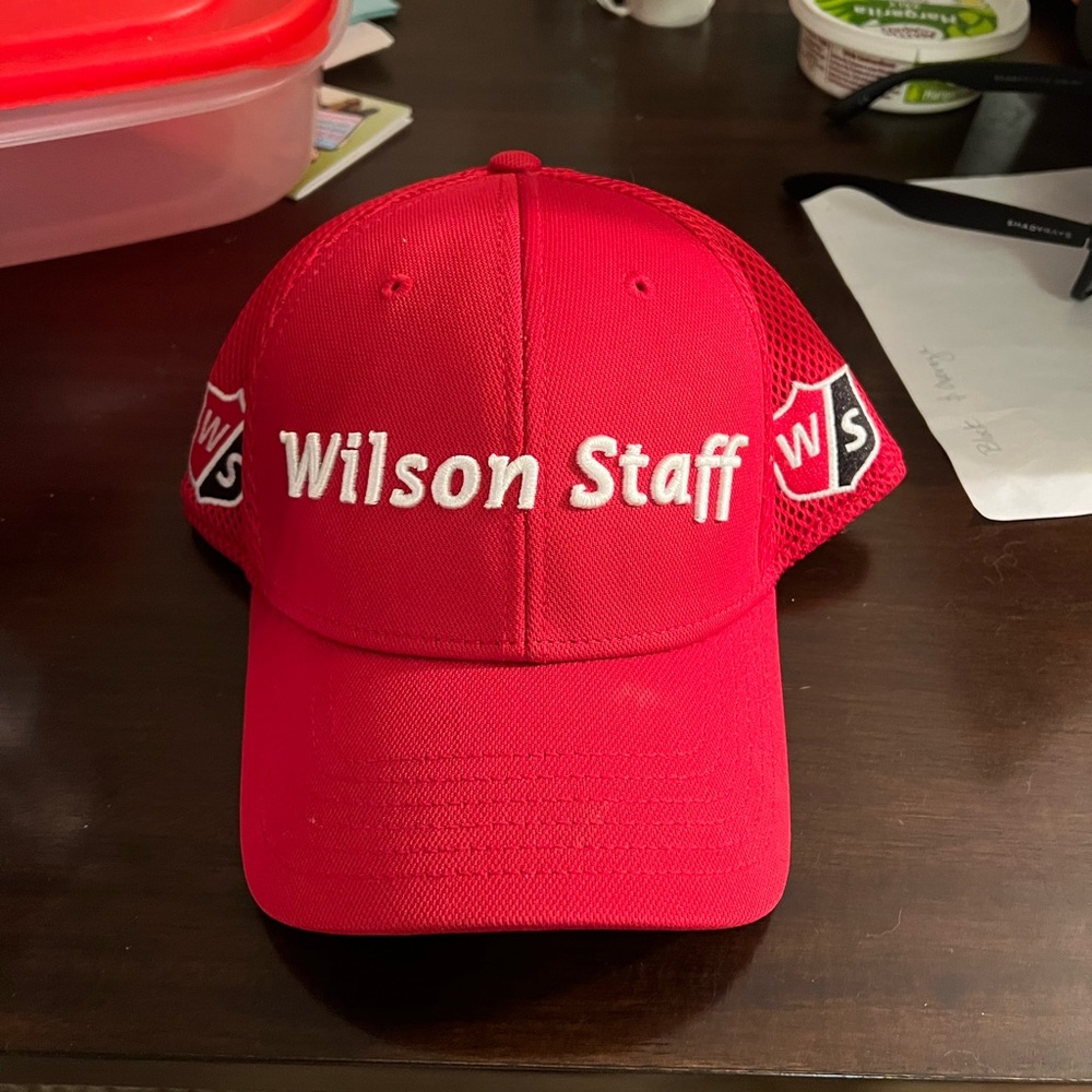 Wilson Staff Golf Hat - Advisory Staff Model used but in GREAT SHAPE